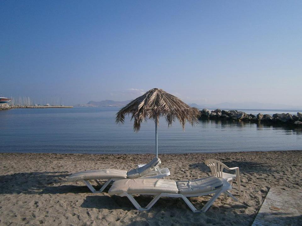 Theodorou Beach Hotel Apartments Psalidi (Kos) Exterior foto